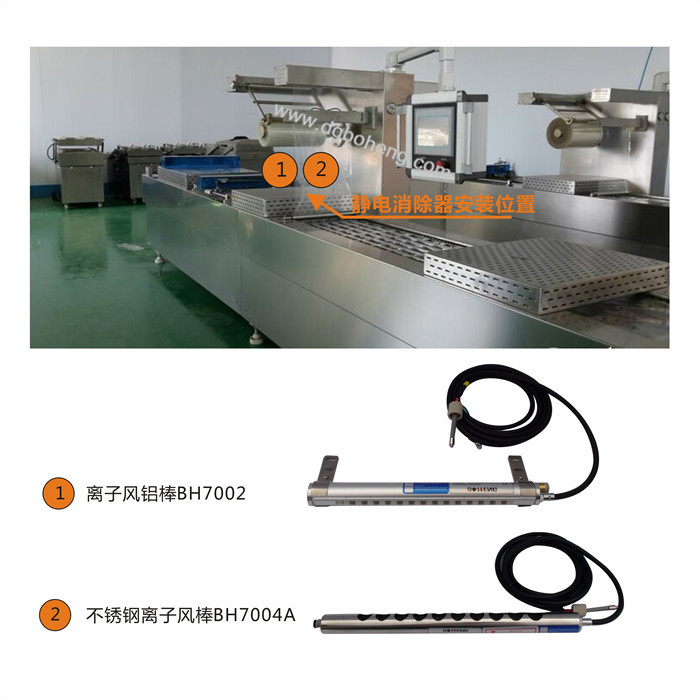 塑膜熱真空成型靜電消除