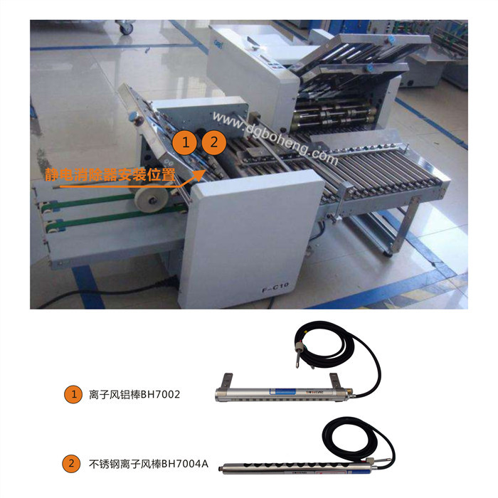 折紙機(jī)靜電消除